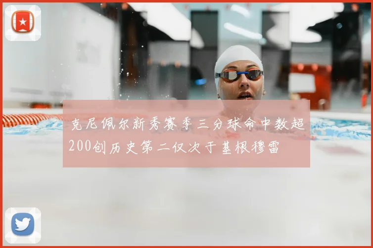 克尼佩尔新秀赛季三分球命中数超200创历史第二仅次于基根穆雷