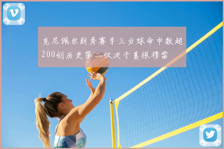 克尼佩尔新秀赛季三分球命中数超200创历史第二仅次于基根穆雷