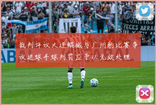裁判评议大连鲲城与广州豹比赛争议进球手球判罚应予以无效处理
