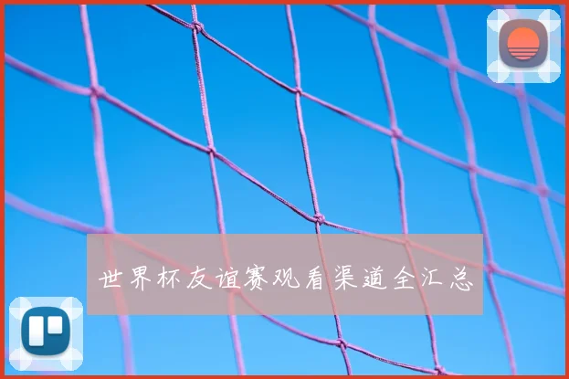 世界杯友谊赛观看渠道全汇总