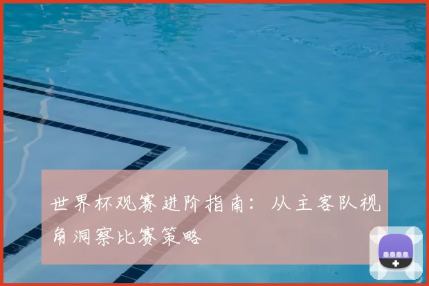 世界杯观赛进阶指南：从主客队视角洞察比赛策略